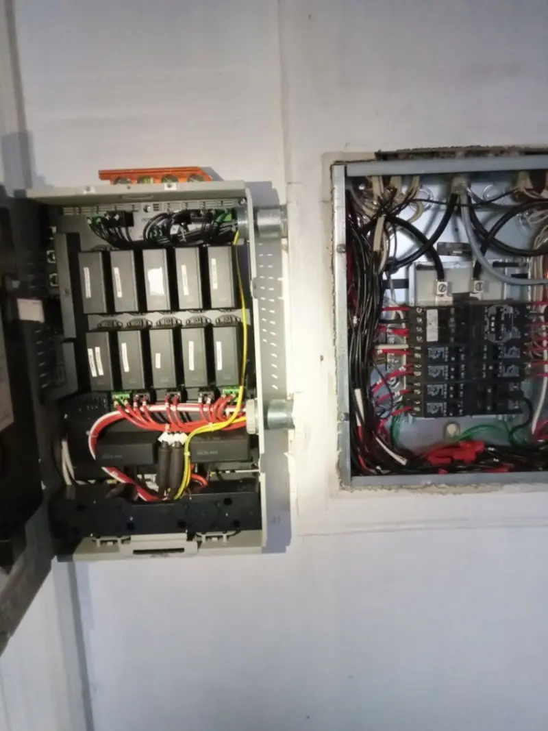 Electrical panel upgrade completed for Electrical Inspection in Cheval